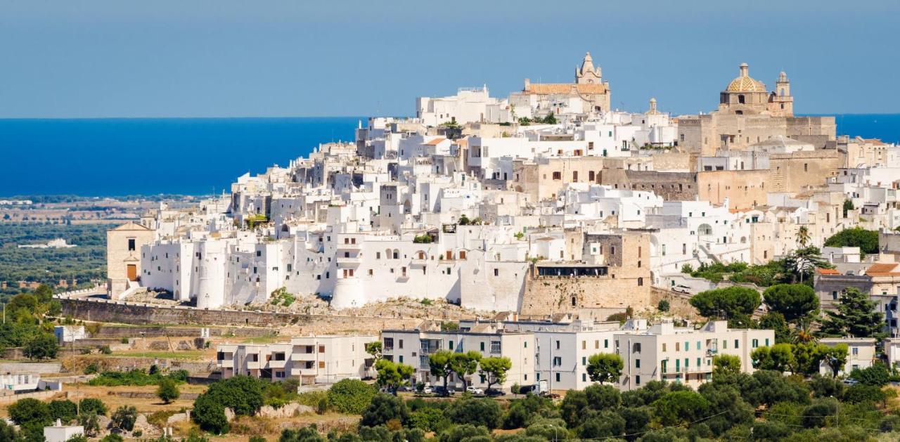 Villa 4 Trulli, Sea View, Vista Mare, Isolata 奥斯图尼 外观 照片